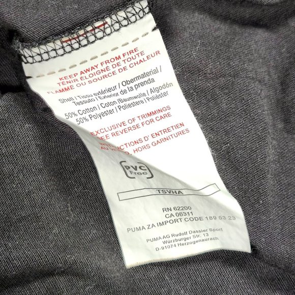 Puma Ferrari Campione Classic 1960s F1 Racing Graphic Black Mens Large T-Shirt - Picture 11 of 11